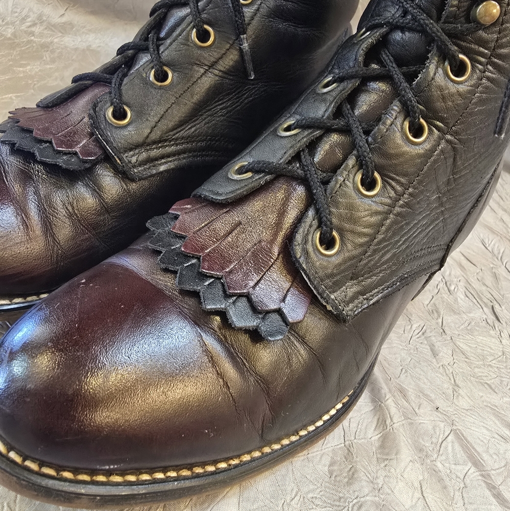 LAREDO ROPER BOOTS SZ8 - Picture 11 of 16